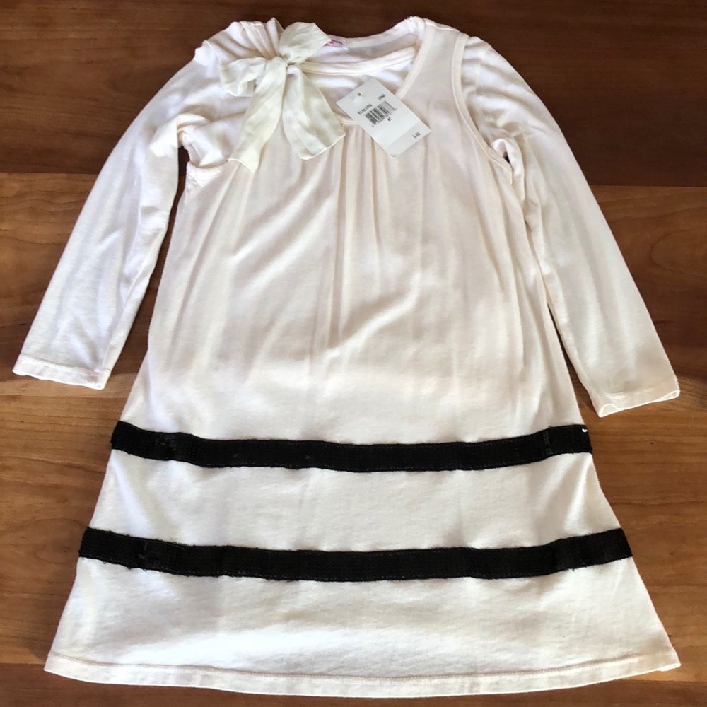 Ella Moss Girls Cream Dress & Top Set Size 4T NWT